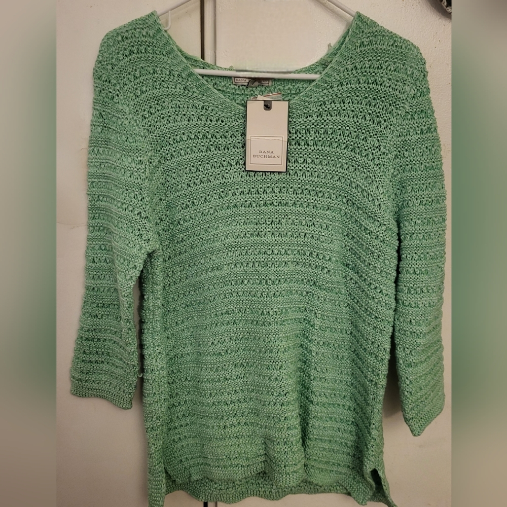 Green Dana Buchman Top